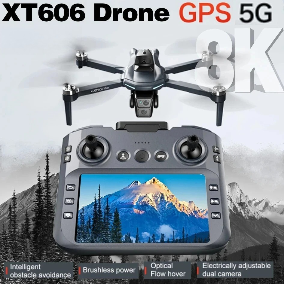 Drone Kit Fpv - Dron Original XT606 Profesional con Cámara