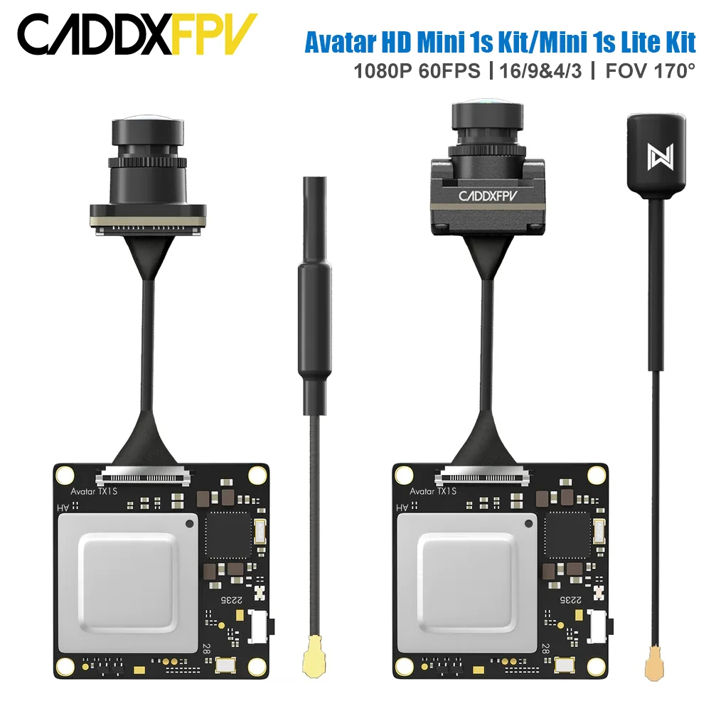Drone Kit Build Yourself - CADDX Walksnail Avatar HD Mini 1s
