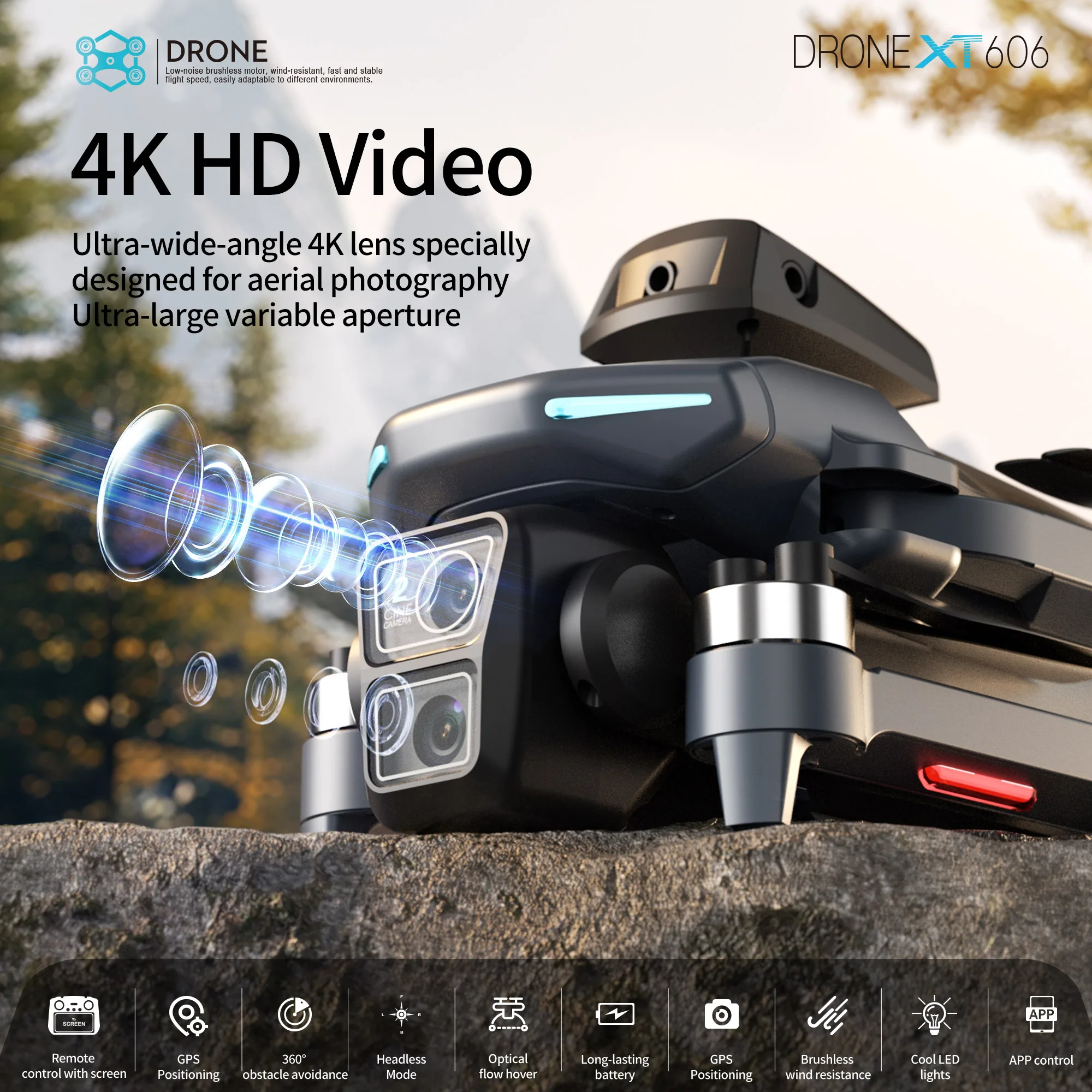 Dron Original XT606 Profesiona - Drone Kit Fpv reseña y precio