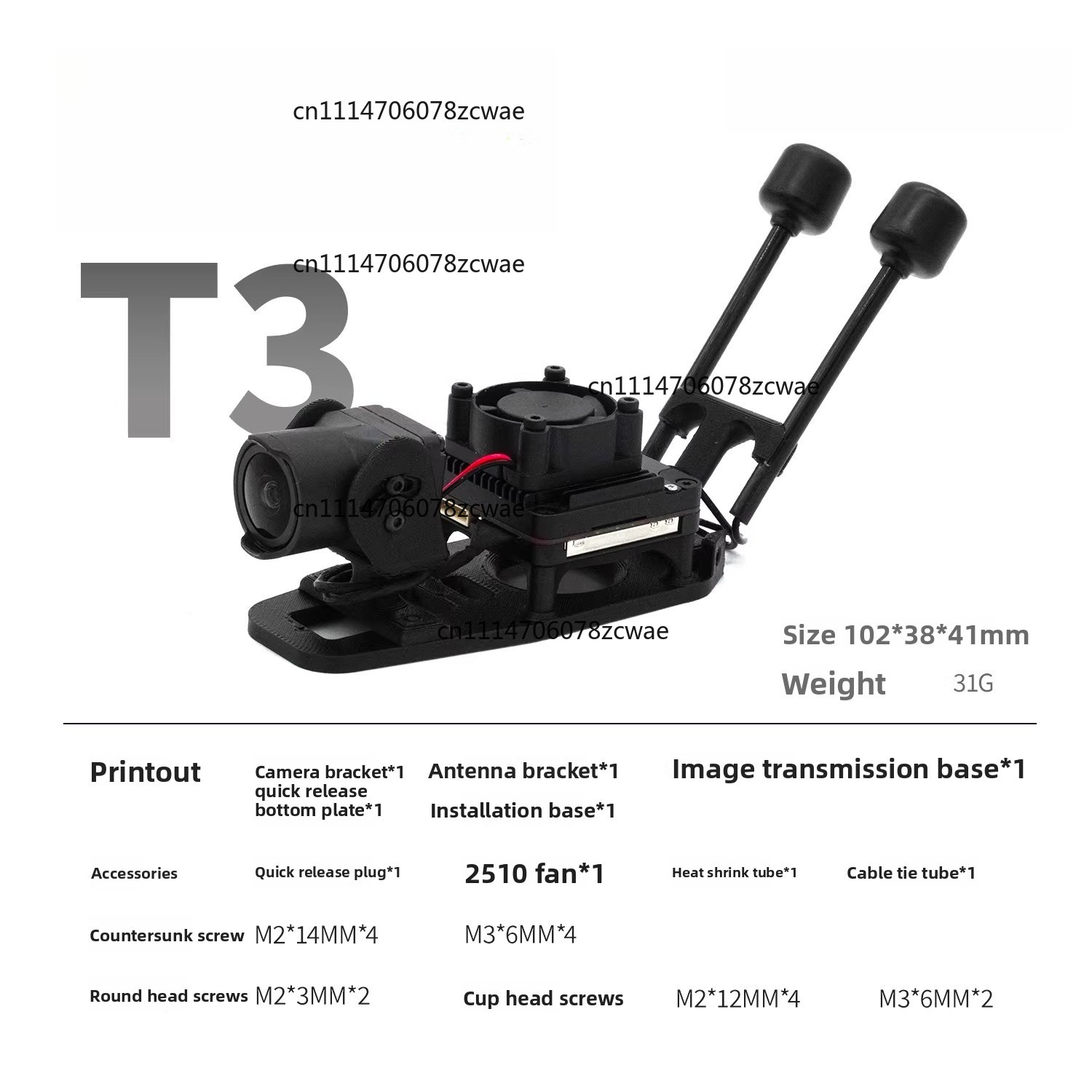 Soporte de Liberación Rápida Z - Drone Kit Racing reseña y precio