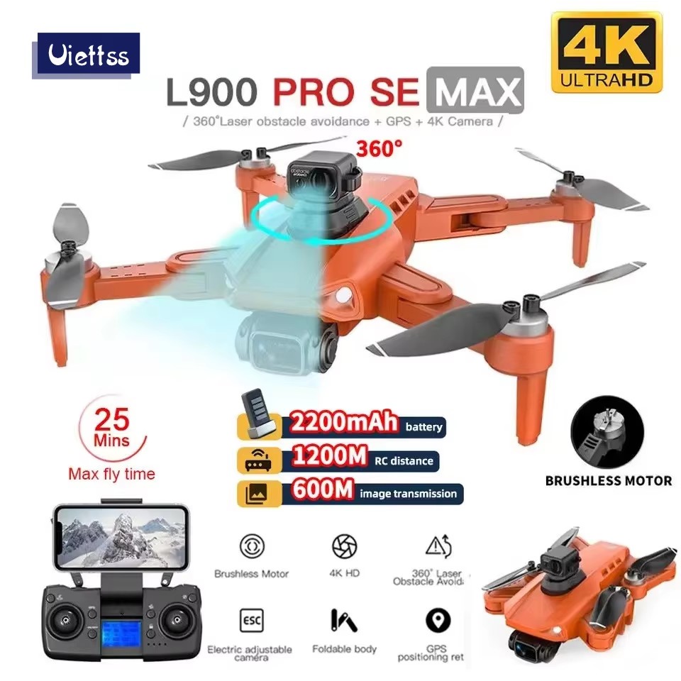 Dron L900 Pro / SE / MAX 4K pr - Drone Kit Vtol reseña y precio